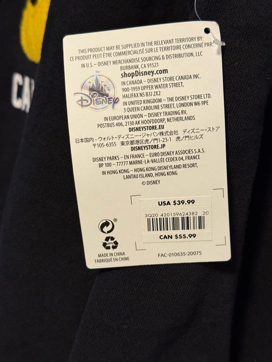 Disney Canada Collection Crochet Mickey Mouse Sweatshirt - Picture 5 of 9